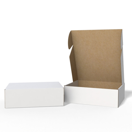 Короб самосбоный с ушками 530*400*150 Белый В